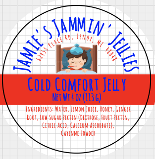 Cold Comfort Jelly - 4 oz